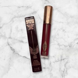 CHARLOTTE TILBURY Air Brush NWT Flawless Lip Blur in Ruby Blur Hyaluronic Acid